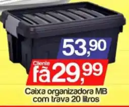 Supermercados Gricki Caixa organizadora mb oferta