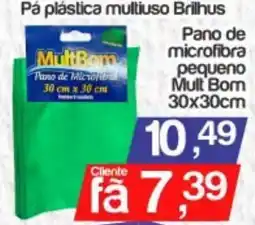 Supermercados Gricki Pano de microfibra pequeno Mult Bom oferta