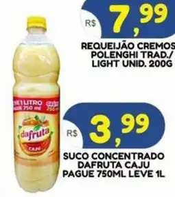 Bramil Supermercados suco concentrado dafruta caju oferta