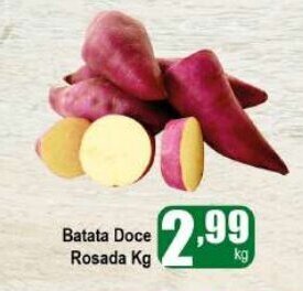 Higa's Supermercado Batata Doce Rosada 1kg oferta