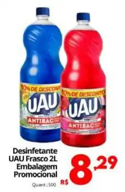 Althoff Supermercados Desinfetante Uau Frasco 2L oferta