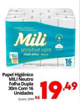 Althoff Supermercados Papel Higiênico Mili Neutro oferta