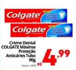 Althoff Supermercados Creme Dental Colgate Máxima Proteção Anticáries oferta