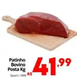 Althoff Supermercados Patinho Bovino Posta Kg oferta