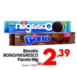 Althoff Supermercados Biscoito bono negresco pacote oferta