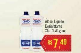 Mart Minas Álcool liquido desinfetante start 1l 70 graus oferta