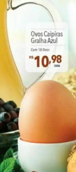 Supermercados Condor Ovos caipiras gralha azul oferta