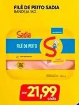 Novo Mix Filé de peito sadia oferta