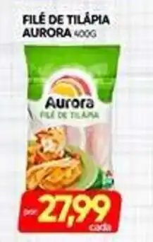 Novo Mix Filé de tilápia aurora oferta