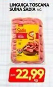 Novo Mix Linguiça toscana suína sadia oferta