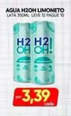 Novo Mix Agua h2oh limoneto oferta