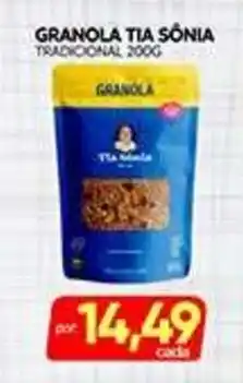 Novo Mix Granola tia sônia tradicional oferta