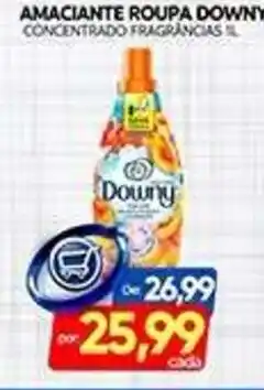 Novo Mix Amaciante roupa downy concentrado fragrâncias il oferta