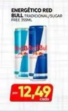 Novo Mix Energético red bull tradicional/sugar oferta