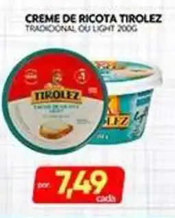Novo Mix Creme de ricota tirolez oferta