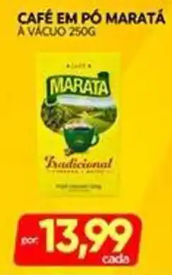 Novo Mix Café em pó marata à vácuo oferta