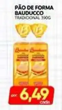 Novo Mix Pão de forma baudducco tradicional oferta