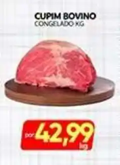 Novo Mix Cupim bovino congelado kg oferta