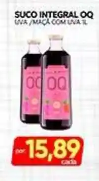 Novo Mix Suco integral oq uva / maçã com uva oferta