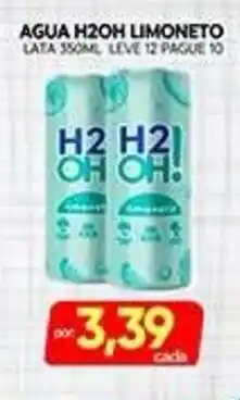 Novo Mix Agua h2oh limoneto oferta