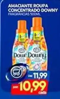 Novo Mix Amaciante roupa concentrado downy fragrancias oferta