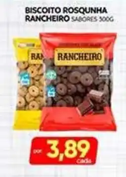 Novo Mix Biscoito rosquinha rancheiro sabores oferta