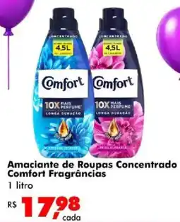 Big Box Amacianete de Roupas Concentrado Comfort Fragrâncias oferta