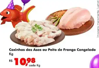Coxinhas das Asas ou Peito de Frango Congelado