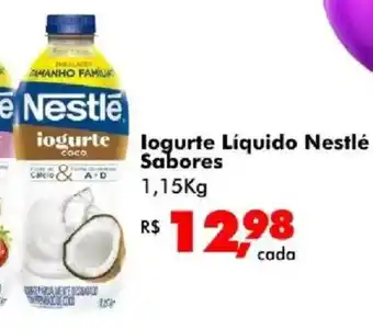 Iogurte Líquido Nestlé Sabores