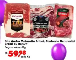 Big Box Bife Ancho Maturatta Friboi, Confraria Beauvallet Brasil ou Bonutt oferta
