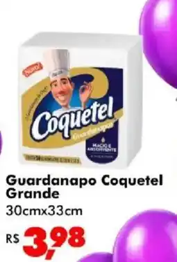 Big Box Guardanapo Coquetel Grande oferta