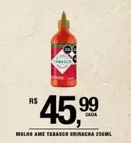 DB Supermercados Tabasco - molho oferta