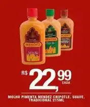 DB Supermercados Molho - molho pimenta chipotle, suave, tradicional oferta