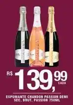 DB Supermercados Chandon - espumante passion semi sec, brut, passion oferta