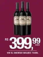 DB Supermercados Malbec - vin el enemigo oferta
