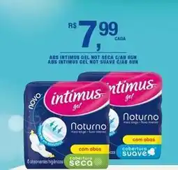 DB Supermercados Intimus - abs gel not seca c/ab 5un oferta