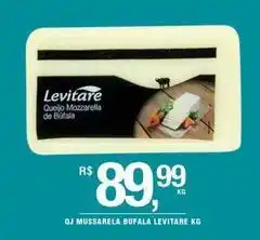 DB Supermercados Levitare - qj mussarela bufala oferta