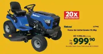 Trator de Cortar Grama 19,5HP