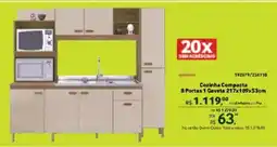 Quero Quero Cozinha Compacta oferta