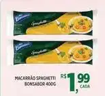 DB Supermercados Bonsabor - macarrão spaghetti oferta