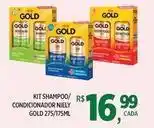 DB Supermercados Niely - kit shampoo/condicionador gold oferta