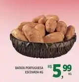 Batata portuguesa escovada