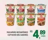 DB Supermercados Sabores - macarrão instantâneo cup nood oferta
