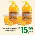 DB Supermercados Fazendinha - suco pto frutas cítricas oferta