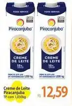 Atacadão Piracanjuba - creme de leite oferta