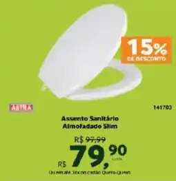 Quero Quero Assento Sanitário Almofadado Slim oferta