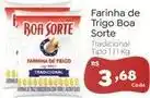 Novo Atacarejo Boa sorte - farinha de trigo oferta