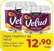 Novo Atacarejo Velud - papel higiênico oferta