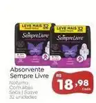Novo Atacarejo Sempre livre - absorvente oferta