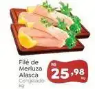 Novo Atacarejo Filé de merluza alasca oferta